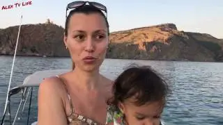 Крым 2017/ Балаклава, работа капитаном/ Экстрим на воде