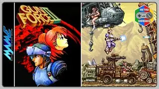 GunForce 2 Arcade | GeoStorm by Irem Games Longplay. MAME Full Walkthrough