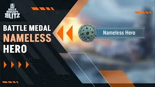 Battle Medal: Nameless Hero ● Furutaka ● WoWs Blitz