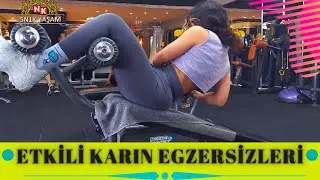 Düz Bir Karın İsteyenler İçin Etkili Karın Egzersizleri || Daha İyi Görünün !!