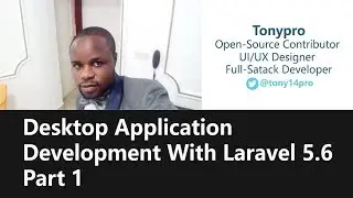 desktop application with laravel