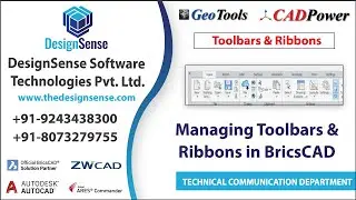 BricsCAD Tutorials: Managing Toolbars and Ribbons in BricsCAD V20 | DesignSense Software