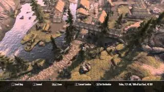 TESV Skyrim - World Map in Full 3D