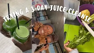I Tried a 3-Day Juice Cleanse for the First Time | No Food for THREE DAYS! | VLOG