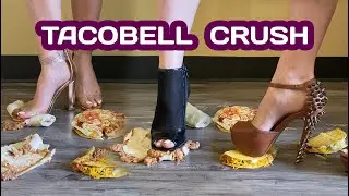 Food crush tacobell | ASMR & CRUSHING