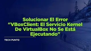 Solucionar El Error 