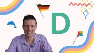 Buchstabe D / Letter D in German - German Alphabet - KidsGerman