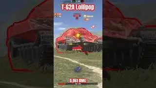 [5,601DMG] T-62A Lollipop WoT Blitz [Ibsharkl] #worloftanksblitz #wotbliz #wot #games #вотблиц #wot
