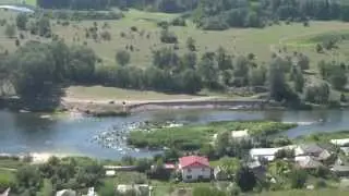 Вид с Кремянца г.Изюм (Украина)