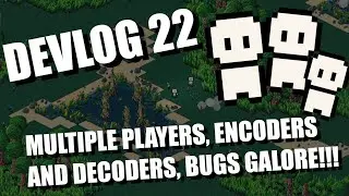 Isometria Devlog 22 - Multiple Players, Encoders and Decoders, Bugs!!! - Made with Pygame and Python