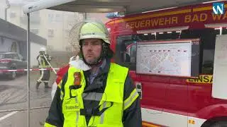 Dachstuhlbrand in Aulendorfer Innenstadt - Frau mit zwei kleinen Kindern verliert ihr zuhause