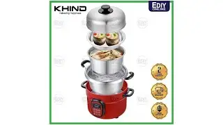 Khind SE50SS Anshin Multi Food Steamer Rice Cooker Periuk Nasi