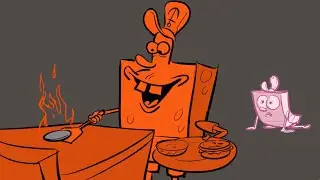 SpongeTom steals SpongeBob's job