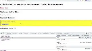 Defer Loading Using Permanent Turbo Frames In Hotwire And Lucee CFML