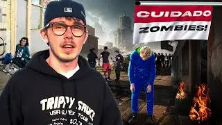 😨Los ZOMBIES de LOS ANGELES: El Barrio MAS PELIGROSO de ESTADOS UNIDOS *Skid Row*