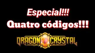 Especial!!! 4 Códigos de Diamantes no Jogo (Dragon Crystal - Arena Online)