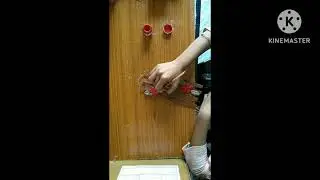 ice cream stick se wall decor idea