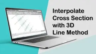 Interpolate Cross Section with 3D Line Method