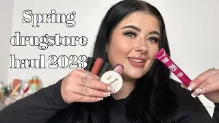 HUGE SPRING DRUGSTORE MAKEUP HAUL 2023
