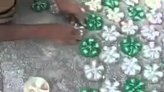 Дорожка из пластиковых бутылок