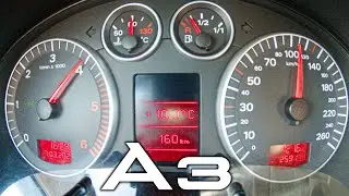 Audi A3 1.9 TDI (77kW) Acceleration 0-100