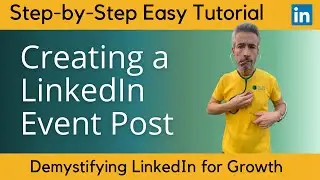 How to Use LinkedIn's Event Feature to Boost Attendance to your event.