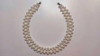 Create Your Own Stunning Pearl Necklace: A Step-by-Step DIY Tutorial.