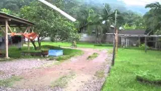 Tirando onda com 4 anos