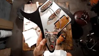 Prewired Pickguard and Humbucker Pick-ups