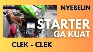 Cara memperbaiki starter motor yang tidak kuat
