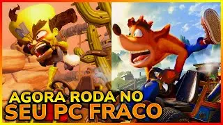 Agora você PODE JOGAR em PC FRACO: Crash Team Racing Nitro-Fueled - YUZU | GTX 750TI, Q8400