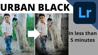 Urban black tone photo editing | Lightroom tutorial mobile | Technology made easier