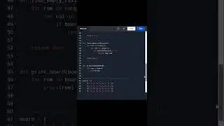 Python Sudoku Solver: Solve Sudoku Puzzles with Backtracking Algorithm | codewithbv | Shorts
