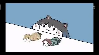 Bad guy Demon slayer meow song