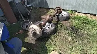 Как снять закисший   тормозной барабан...