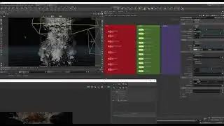 Houdini and Vray updated for smoke sim