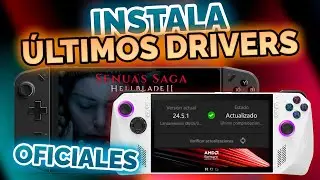 Cómo INSTALAR los últimos DRIVERS GRÁFICOS en ROG Ally y LEGION GO ✨ - Pantalla negra Hellblade 2