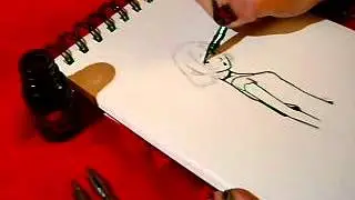 Fast Draw - Pen and Ink Tutorial By: RedStar-Sama