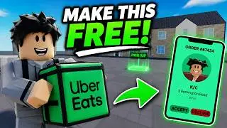 Make an Uber Eats style game in Roblox Studio (Free Assets!)