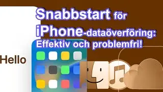 (SW) Maximera överföringshastigheten för iPhone-data med Snabbstart!