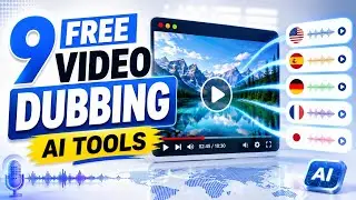 9 Best Free AI Video Dubbing Tools to Translate Videos in Any Language