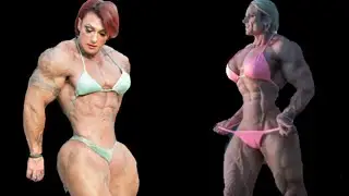 IFBB MUSCLE,- DANI WOMAN'S BODYBUILDING, GYM WORKOUT, FITNESS MODEL, PHYSIQUE ATHLETES