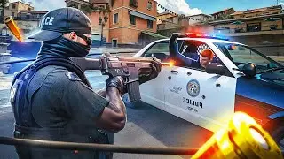НОВИЧОК НАКАЗЫВАЕТ ДЕРЗКИХ ГОСНИКОВ и ГУЛЕЙ в GTA 5 RP
