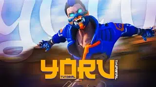 Yoru agent inspired thumbnail tutorial | Valorant livestream thumbnail tutorial | Adobe Photoshop