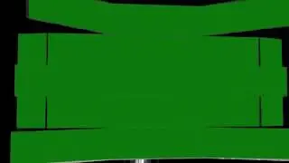robot animation green screen
