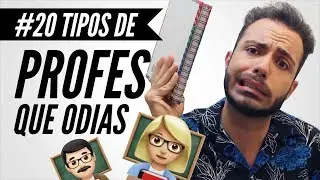 20 TIPOS DE PROFESORES QUE ODIAS #2 | Manelvideoblogs
