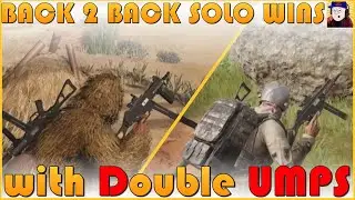 Ridiculous PUBG FUN back 2 back win with Double UMPs