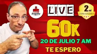 LIVE Hablemos de fragancias ÁRABES - Celebrando el 2do AÑO de FRAGABY y los 60k