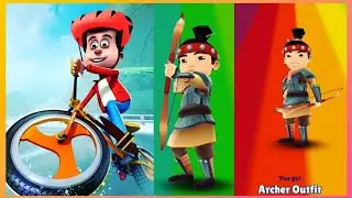Golmaal Junior Gopal Unlocking HOU (Archer Outfit ) - PARIS WORLD TOUR #SubwaySurfers#Golmaaljunior