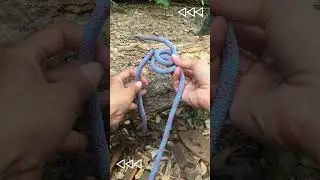 Incredible Bowline Knot With Extra Loop  #knotskill #knot #strongknot